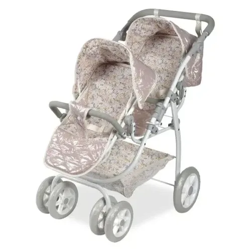 Coche gemelar fantasy con bolso para muñecas infantil 40874 ARIAS