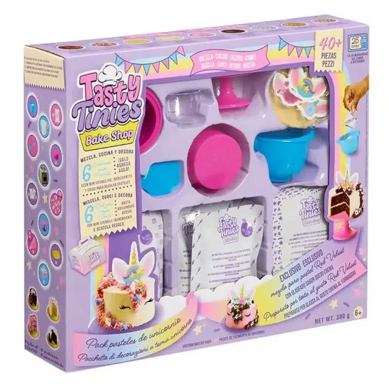Tastie Tinies Unicorn Party packs de pasteles unicornio 932489 GOLIATH