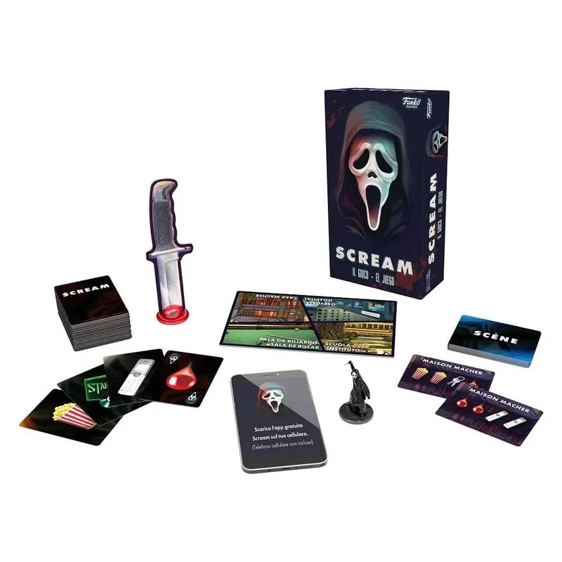 Juego de mesa cooperativo Scream El Juego Funko Games 932848 GOLIATH - Imagen 2