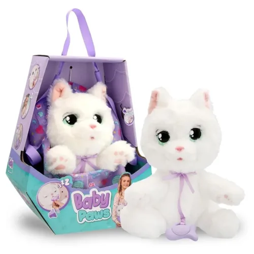 Peluche interactivo Gatito con sonidos Baby Paws 927131 IMC