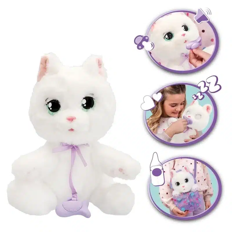 Peluche interactivo Gatito con sonidos Baby Paws 927131 IMC - Imagen 2