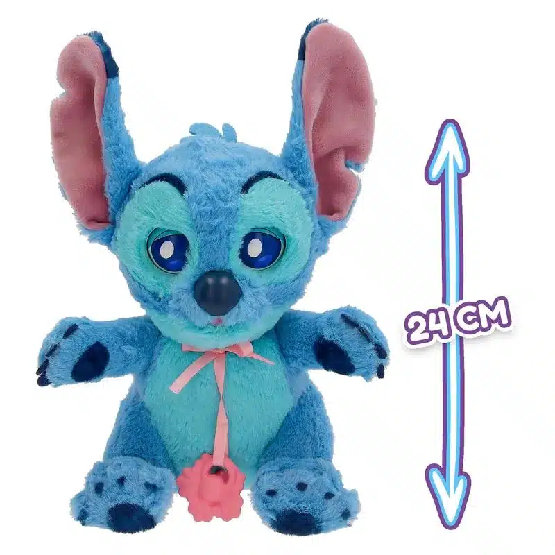 Peluche interactivo Disney Stitch con sonidos Baby Paws 927001 IMC - Imagen 3