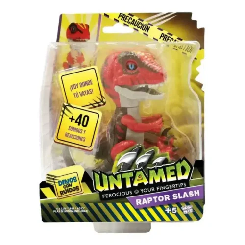 Figura Untamed Dino Raptor Ferocius Fingertips sonidos 61854564 BIZAK