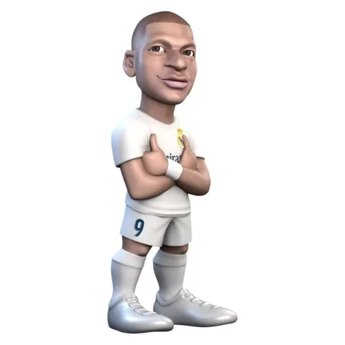Figura Mbappé Minix 12 cm coleccionable Real Madrid MN18451 BANDAI