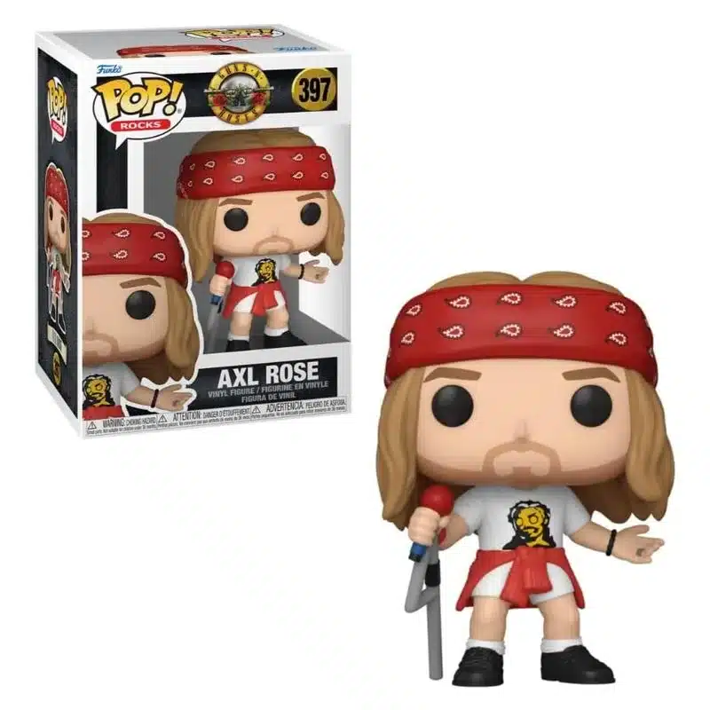 Funko POP! Rocks 397 Guns N' Roses figura Axl Rose completa vinilo - Imagen 2