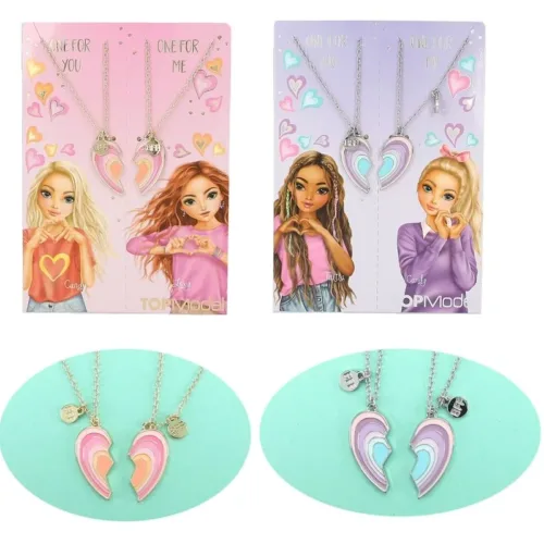 TOP Model Set de Collar BFF, Modelos Surtidos 13032 DEPESCHE