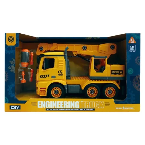 Camión Grua Amarillo con Destornillador D998-22 INNOVATOYS