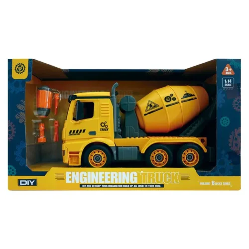 Camión Hormigonera Amarillo con Destornillador D998-23 INNOVATOYS
