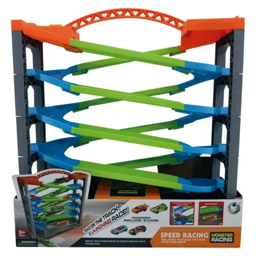 Pista Speed Monster Racing con 2 Coches 011-91 INNOVATOYS