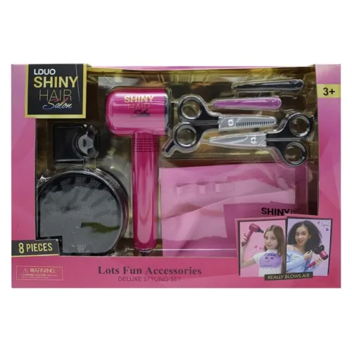 Set Infantil de Peluqueria Rosa con Cinturón 626008 INNOVATOYS