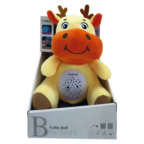 Peluche Ciervo con Luz en Barriguita 30 cm FM-666-17 INNOVATOYS