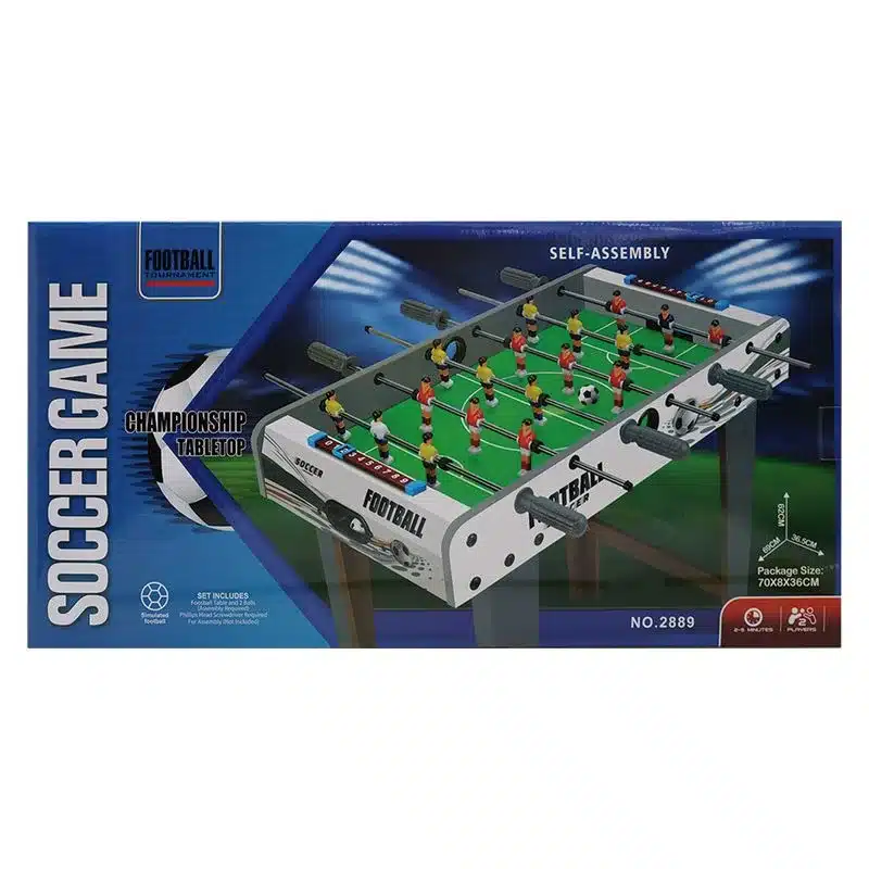Futbolín Blanco con Patas de Madera 2889 INNOVATOYS