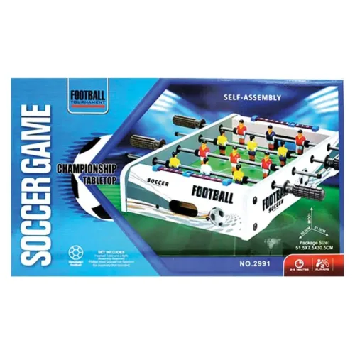 Futbolín Blanco Sobremesa de Madera 2991 INNOVATOYS