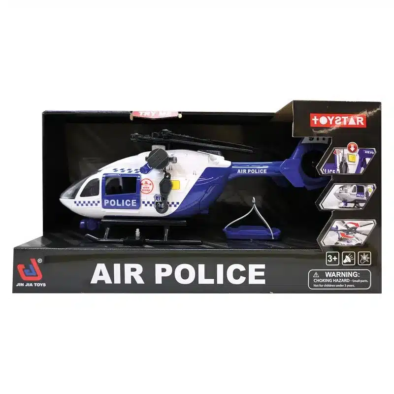 Helicoptero Policía con Grua, con Luces y Sonidos 666-52Q INNOVATOYS