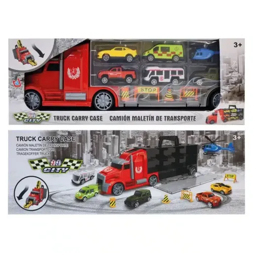 Camión Maletín de Transporte con 6 Coches 666-01K INNOVATOYS