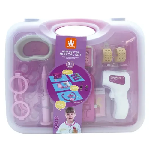 Maletín Médico Rosa Infantil con Accesorios W8721A INNOVATOYS