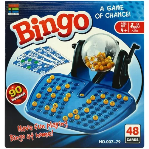 Juego de Mesa Bingo con 90 Números y 48 Cartones 007-79 INNOVATOYS
