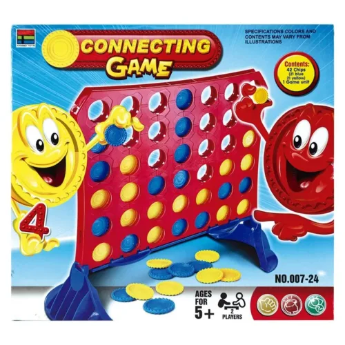 Juego de Mesa Cuatro en Raya para 2 Jugadores 007-24 INNOVATOYS