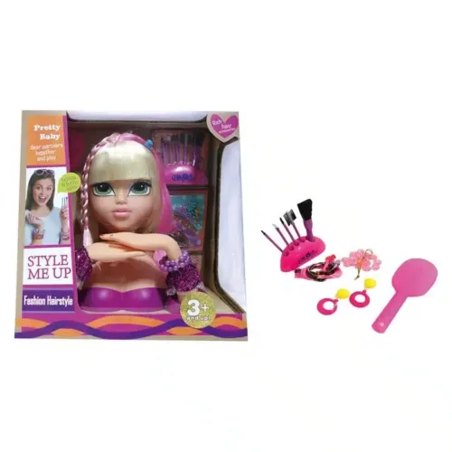 Style Me Up Busto Muñeca Rubia con Accesorios 3390 INNOVATOYS