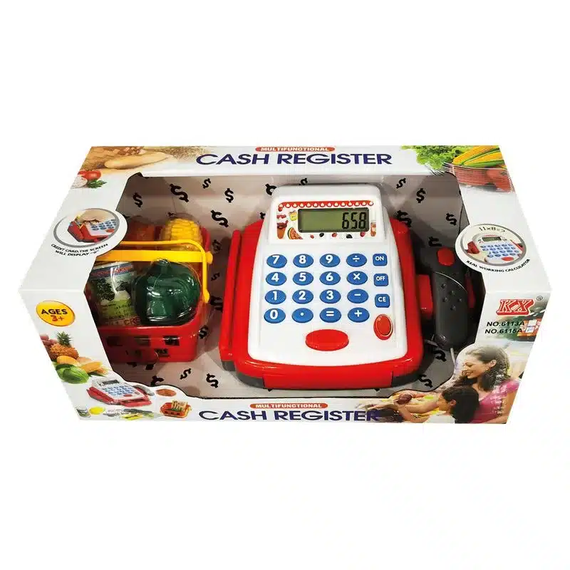 Caja Registradora Infantil con Escaner para Comida 6115A INNOVATOYS