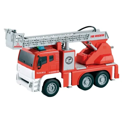 Camión de Bomberos Rojo con Escalera Luz y Sonido WY851A INNOVATOYS