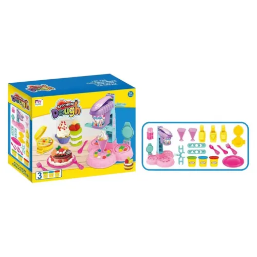 Kitchen Dough Set Heladeria con Plastilina 666-92 INNOVATOYS
