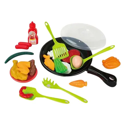 Set Sartén con Accesorios de Comida Infantil 2146338 INNOVATOYS