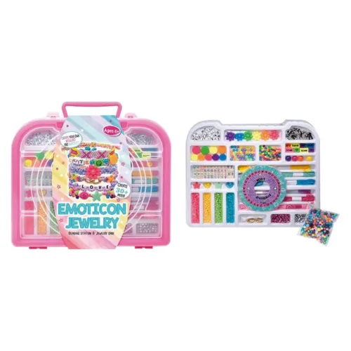Set Manualidades Maletín Rosa con Abalorios OTG0926761 INNOVATOYS