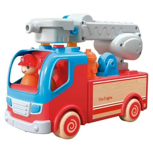 Camión de Bomberos con Ruedas de Madera WB005-P INNOVATOYS