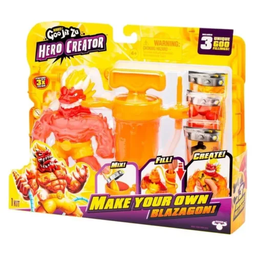 Goo Jit Zu Series Heroes Creator Blazagon figura 42785sCO42784 BAND