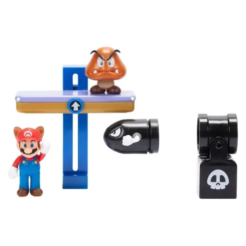 Juego de Diorama Super Mario Switchback Hill 41180s414074 JAKKS