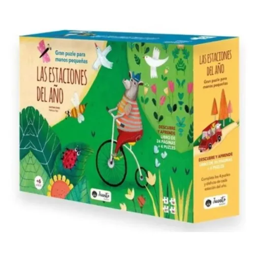 Las Estaciones del Año Puzzle Educativo CB/61529 MANOLITO