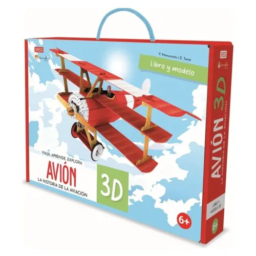 Construye el Avión 3D Juego de Construcción 97623 MANOLITO