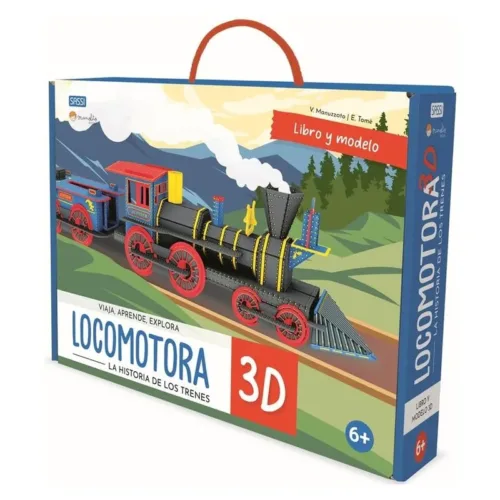 Construye Locomotora 3D Juego de construcción 97586 MANOLITO