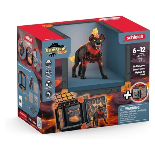 Battle Cave Hiena de lava Eldrador Creatures 42674 SCHLEICH