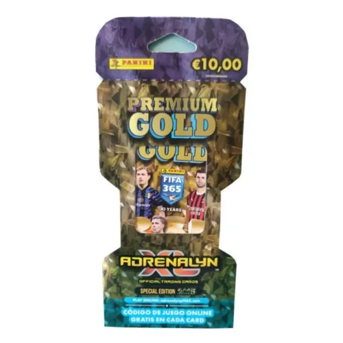 Blister Adrenalyn XL FIFA 365 Sobre Premium Gold 15058 PANINI