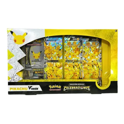 Caja Pokémon Pikachu V Union 25 aniversario PC50244 BANDAI