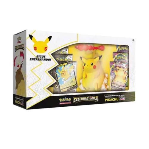 Caja Pokémon Premium Pikachu Vmax 25 Aniversario PC50225 BANDAI