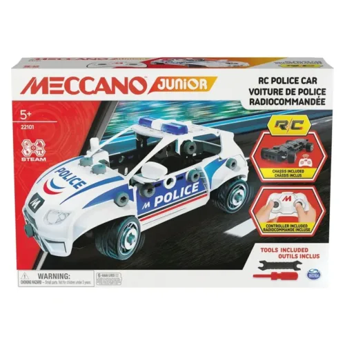 Kit construcción Meccano Junior Police con control remoto 6064177 SPIN MASTE