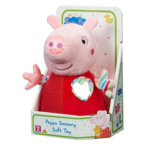 Peluche sensorial suave Peppa Pig 22cm 37909