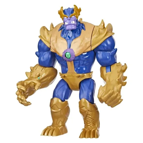 Figura Deluxe Thanos golpe monstruoso 22,5cm Avengers Mech F4376 HASBRO
