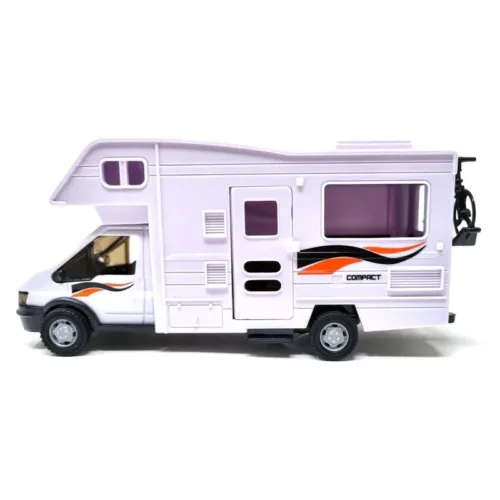 Autocaravana Metálica Blanca 1:48 GT-4941B PLAYJOCS