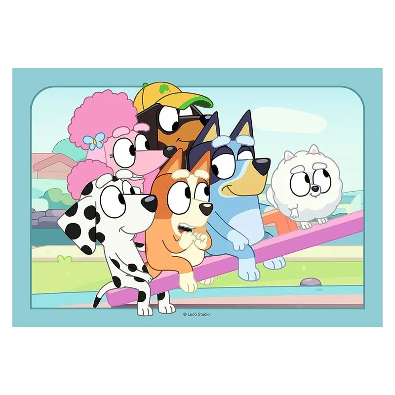 Bluey Puzzles Infantiles 2x12 Piezas 5693 4 RAVENSBURGER - Imagen 2