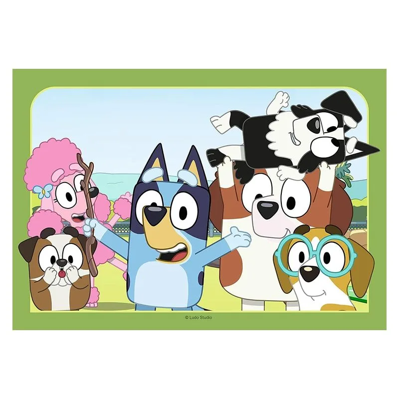 Bluey Puzzles Infantiles 2x12 Piezas 5693 4 RAVENSBURGER - Imagen 3