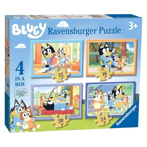 Bluey 4 Puzzles en 1 de 10, 12, 14 y 16 piezas 3111 5 RAVENSBURGER