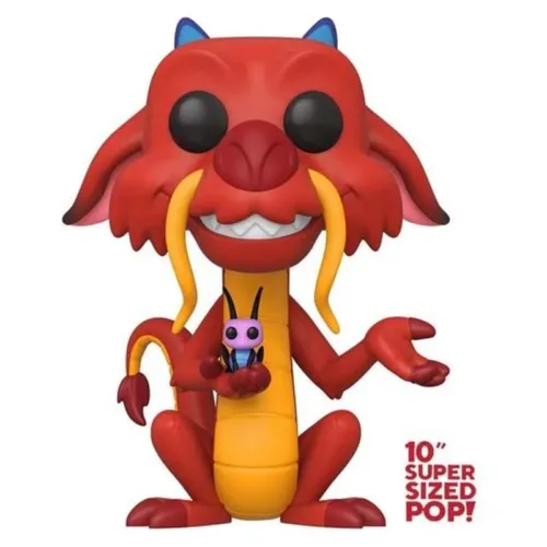 Funko POP! Disney Mulán figura 10 pulgadas de Mushu completa vinilo