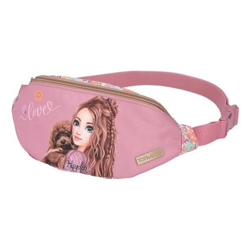 Bolso riñonera Love TOPModel Floral rosa 13061 DEPESCHE - Imagen 3