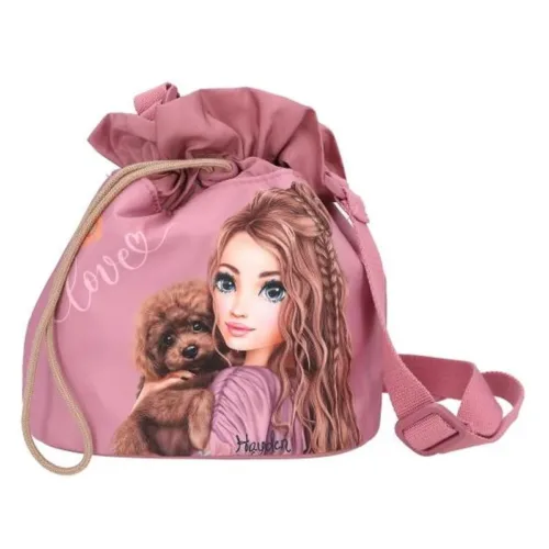 Bolso tipo saco TopModel Love colección Floral rosa 13059 DEPESCHE