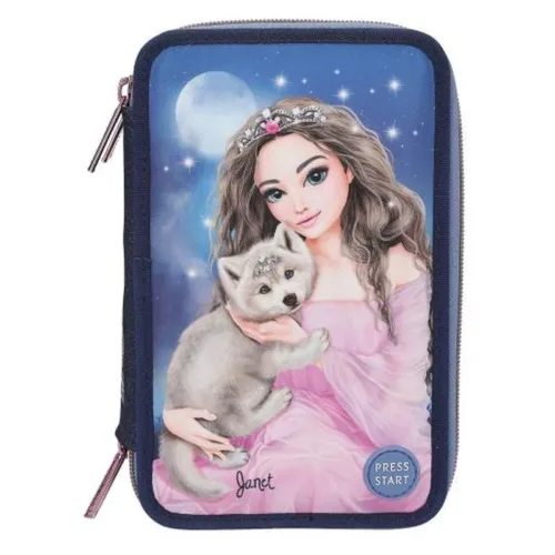 Estuche triple con medidor LED TopModel colección Wolf 13150 DEPESCHE