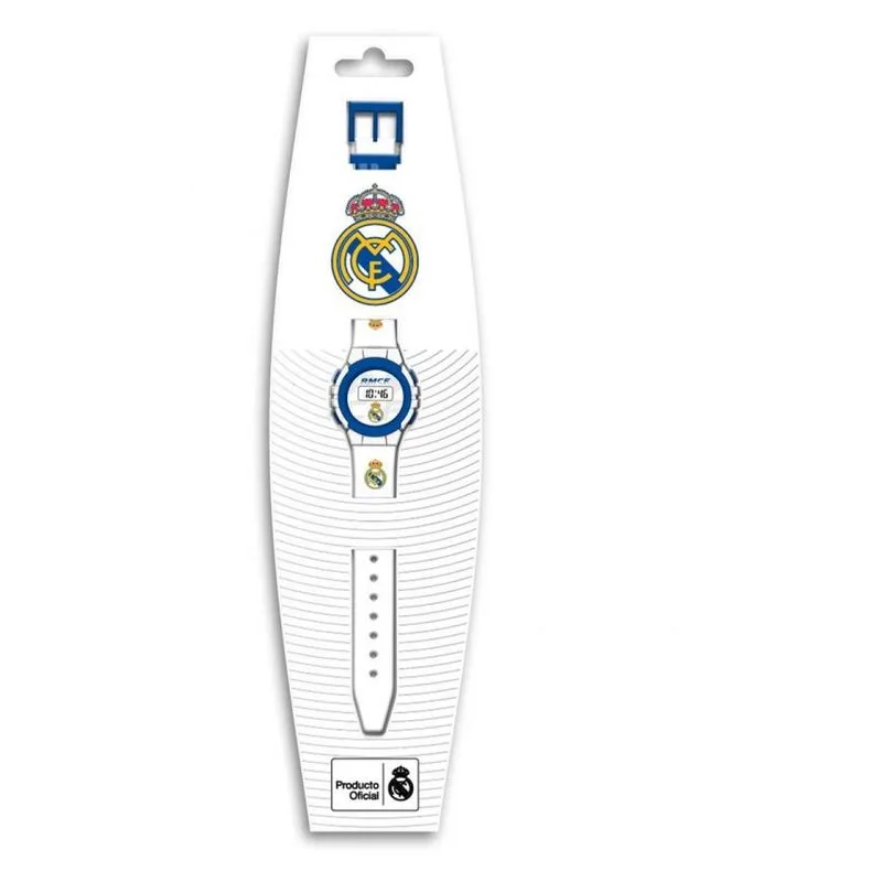 Reloj digital Real Madrid blanco y azul RM00014 KIDS EUROS - Imagen 2